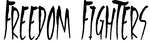 Freedom Fighters Font