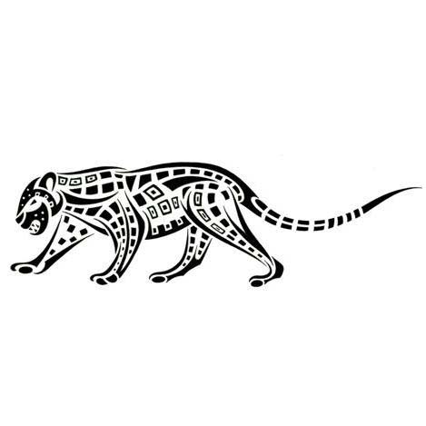 Jaguar on Tribal Jaguar Tattoo Design   Tattoowoo Com