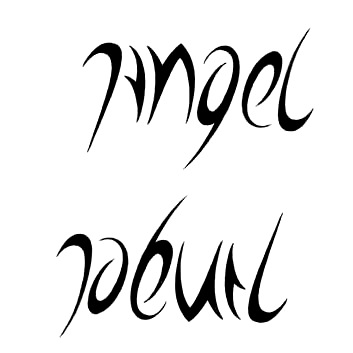 Ambigram Tattoos, Tattoo Designs Gallery - Unique Pictures and Ideas