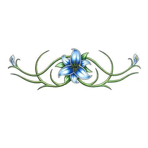 Negative Space Floral Armband by Anastasia Lotus, Bellingham, WA : r/tattoos