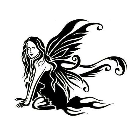 Gothic Fairy Tattoo Design - TattooWoo.com