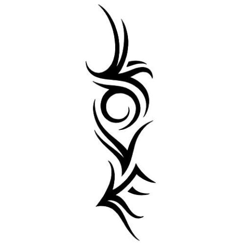Word Love Tattoo Design - Tribal Art Style Letters - TattooWoo.com